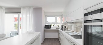 Deluxe apartment for up to 6 people I Near the trade fair and airport
