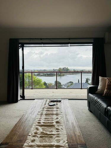 Nestled in a prime Tauranga location with stunning harbour views and sunsets.