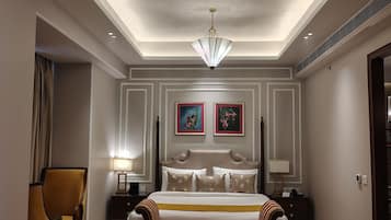 Premium Double Room, Garden View | In-room safe, desk, laptop workspace, blackout drapes