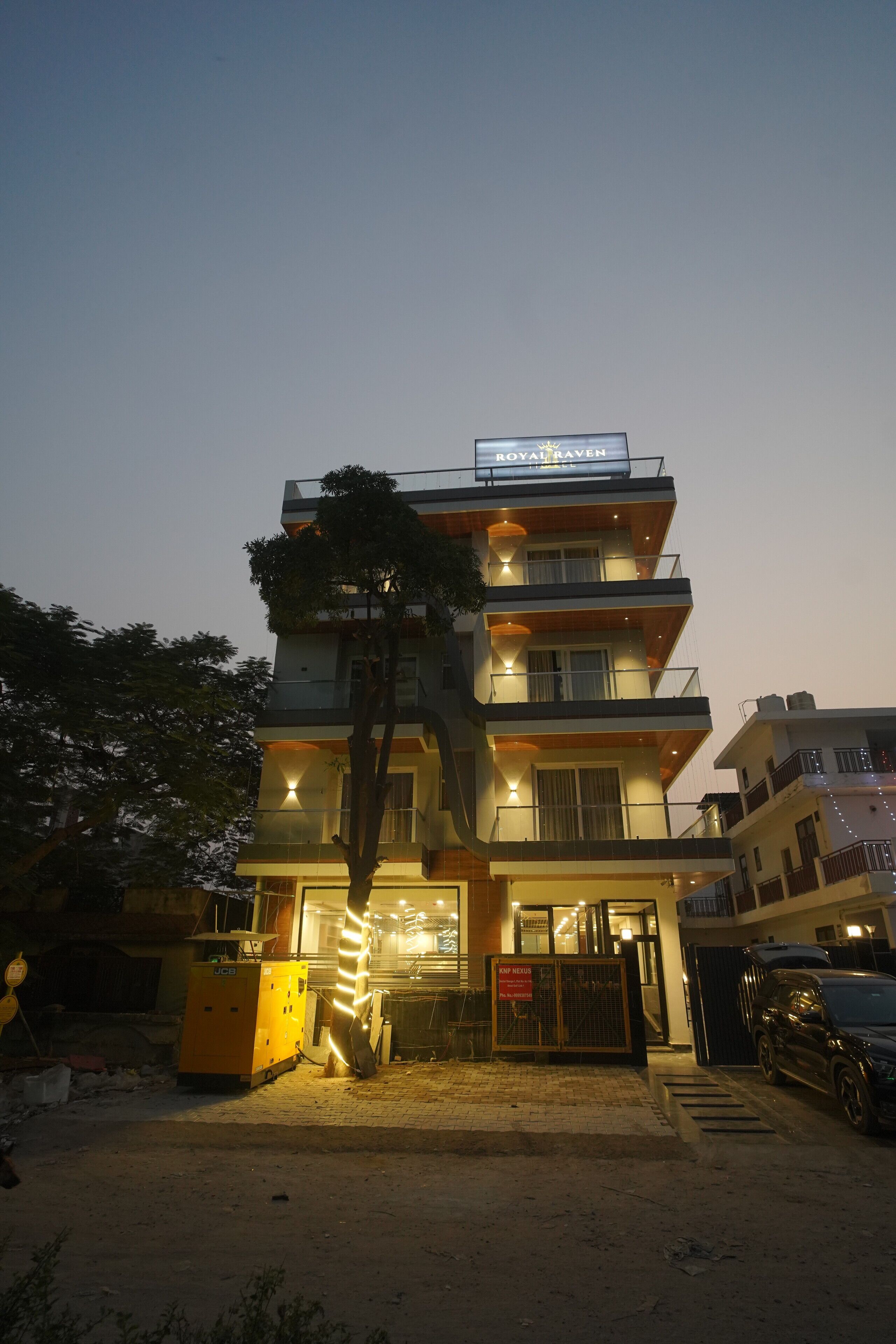 Fachada de la propiedad