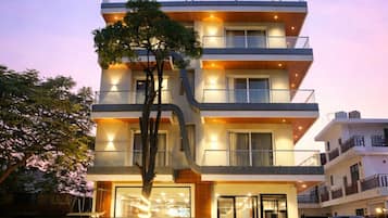 Fachada de la propiedad