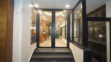 Entrada de la propiedad