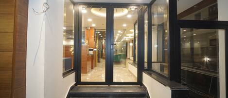 Entrada de la propiedad