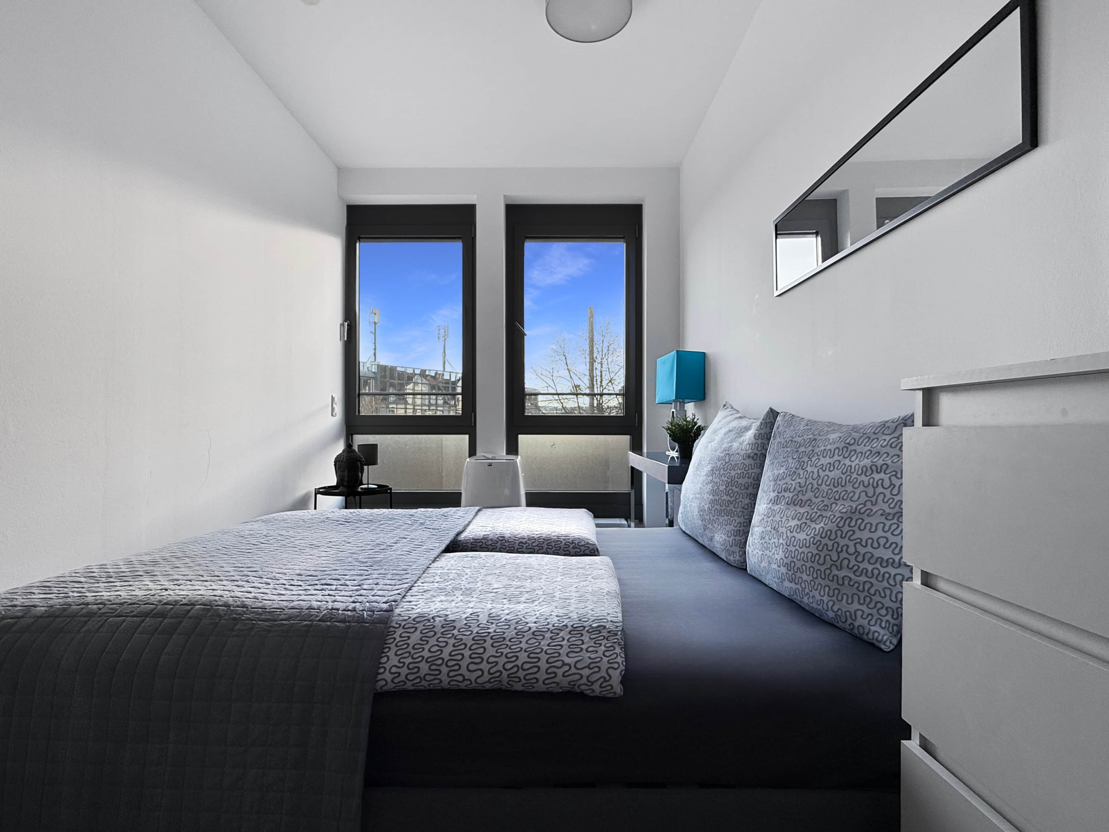 7 Schlafzimmer, Bügeleisen/Bügelbrett, WLAN, Bettwäsche