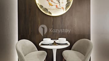 公寓, 1 間臥室, 城市景 | 飯廳