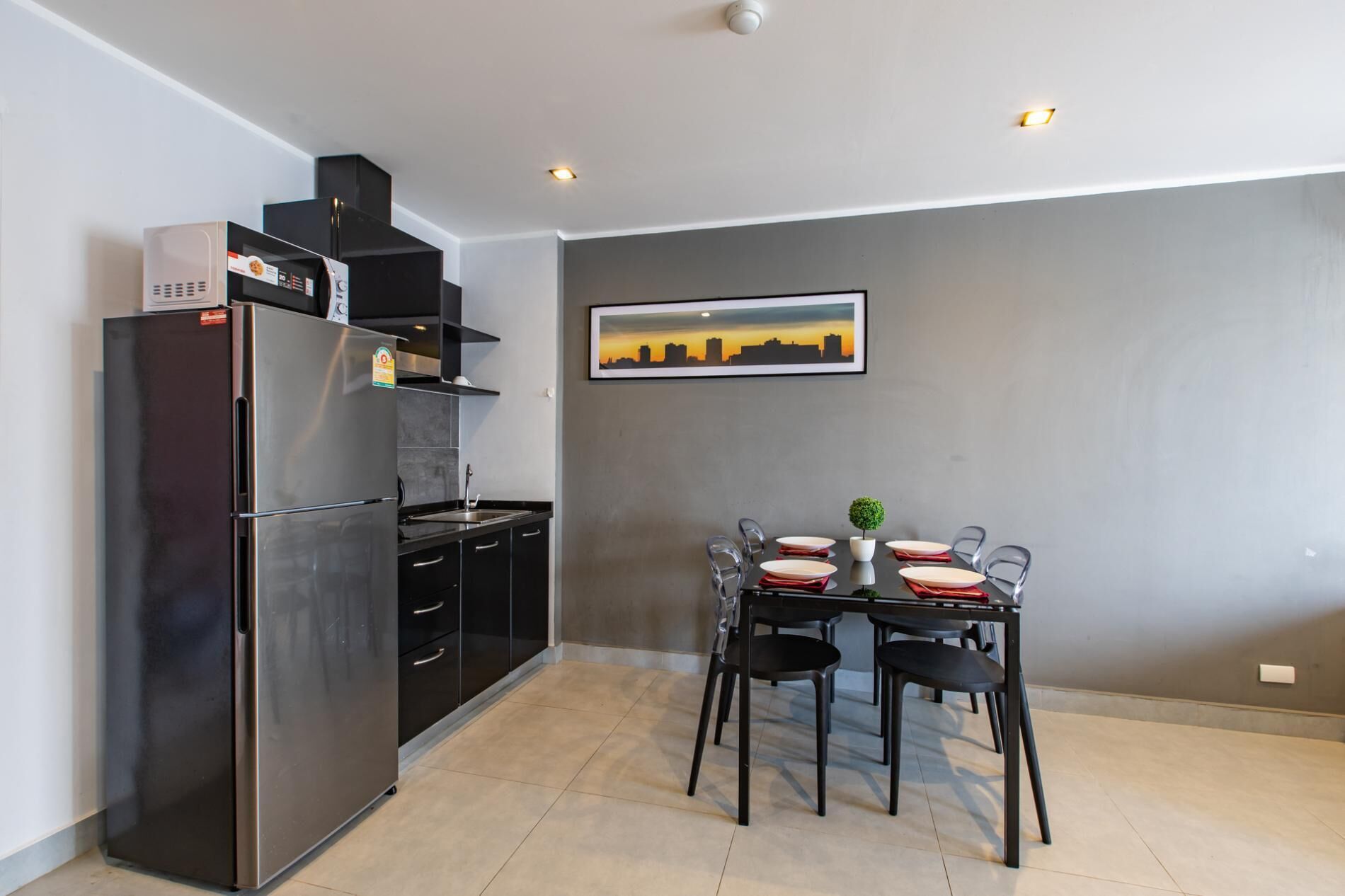 Apartamento, 1 habitación, balcón | Cocina básica privada