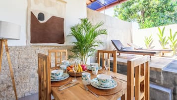 วิลล่า, 2 ห้องนอน, ปลอดบุหรี่ | ห้องรับประทานอาหาร