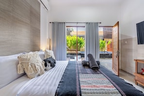 Villa, 2 habitaciones, para no fumadores, balcón