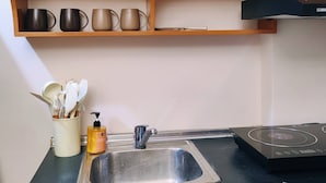 Apartment, 2 Schlafzimmer, eigener Pool | Innenbereich