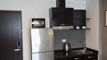 อพาร์ทเมนท์, ระเบียง, วิวภูเขา | ครัวขนาดเล็กส่วนตัว