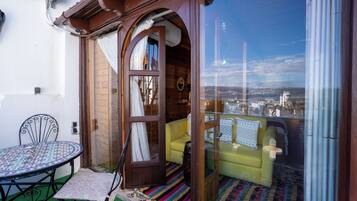 Sviitti, parveke, merinäköala | Ilmainen Wi-Fi