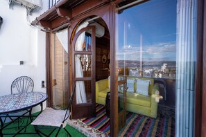 Sviitti, parveke, merinäköala | Ilmainen Wi-Fi