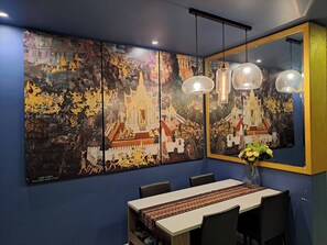 Condo, 2 Bedrooms, Accessible, City View | Dining - 2BR Style Comfort2mins Walk to Chiang Mai Fest (Chiang Mai)