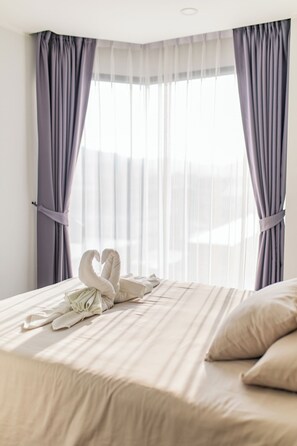 公寓, 1 間臥室, 陽台, 山景 | 客房內保險箱、遮光布/窗簾、熨斗/熨衣板、免費無線上網