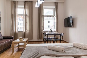 Lägenhet Basic | Strykjärn/strykbräda och gratis wi-fi