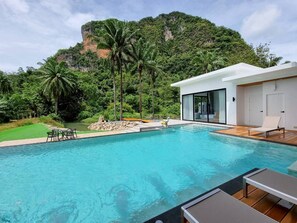 View from property - Red Cheek Mountain Villa  (Krabi)