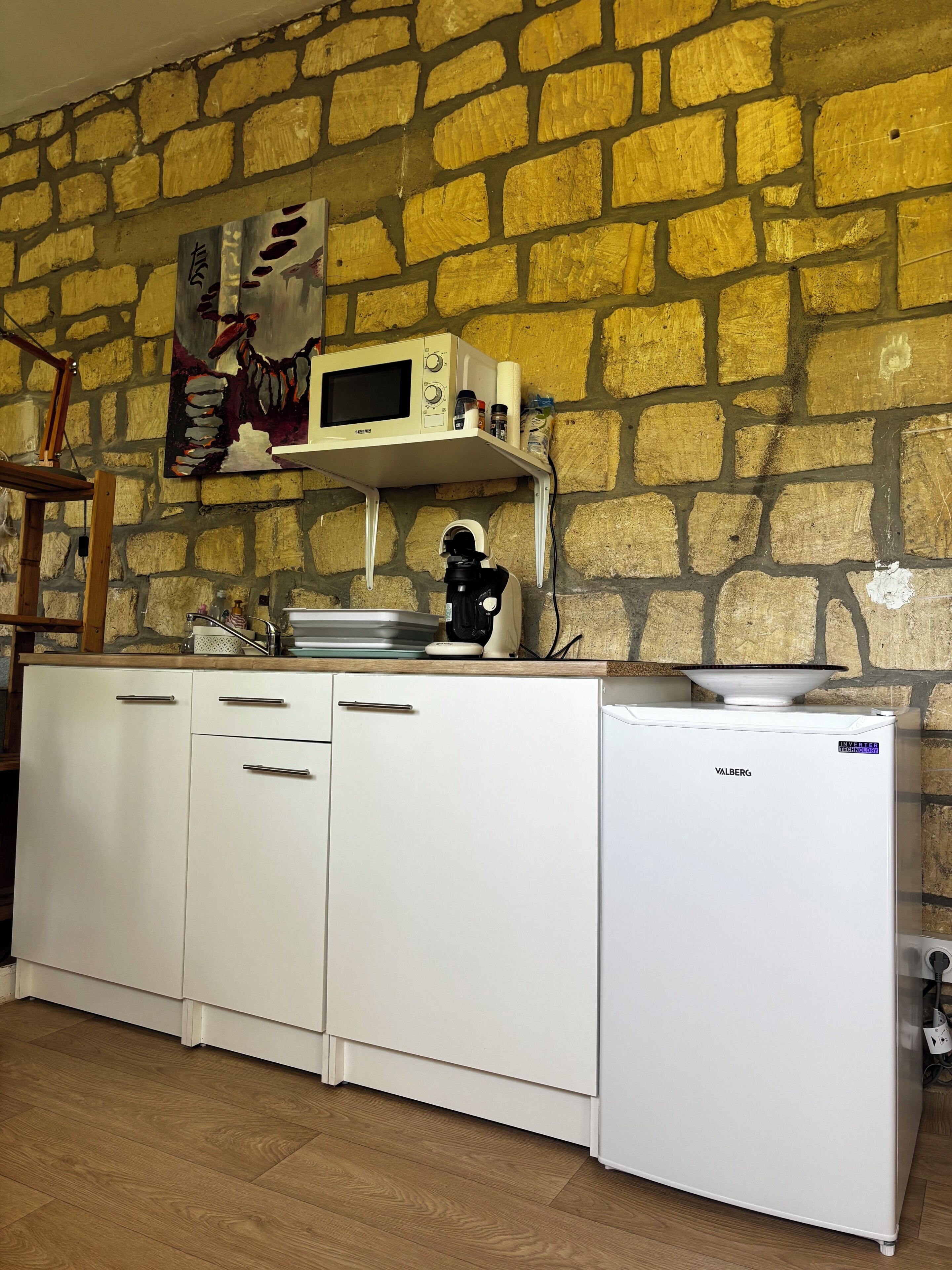 Micro-ondes, plaque de cuisson