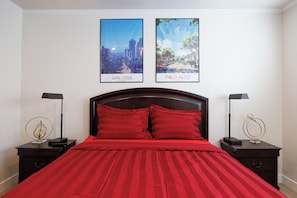 2 habitaciones, escritorio, tabla de planchar con plancha y wifi gratis 