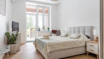 Apartment, Balcony (2) | Iron/ironing board, free WiFi