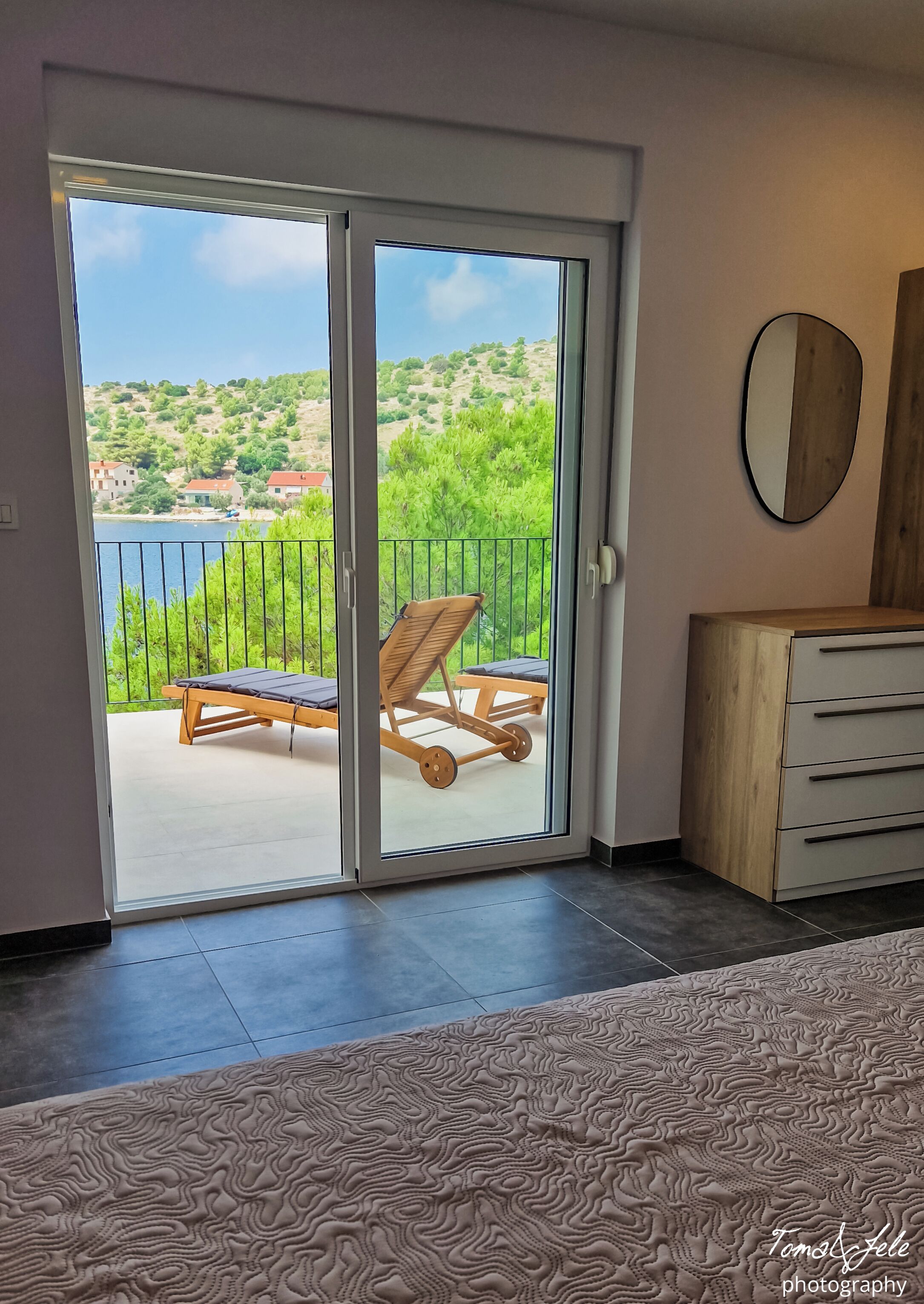 Deluxe Apartment, Sea View | In-room safe, blackout drapes, iron/ironing board, free WiFi