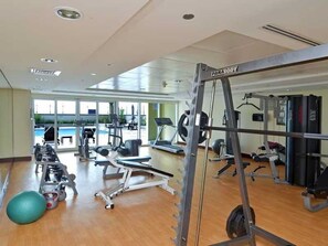 Gym - Silk Valley-Luxury 1B near Serene Lakes (Dubai)
