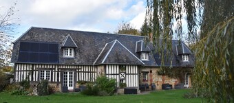 Gîte located in a preserved old wine press in the heart of the Pays d'Auge.