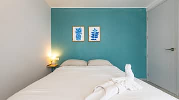 Apartment, 1 Bedroom, Balcony | In-room safe, blackout curtains, iron/ironing board, free WiFi