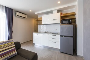 公寓, 1 间卧室, 阳台 | 私人简易厨房