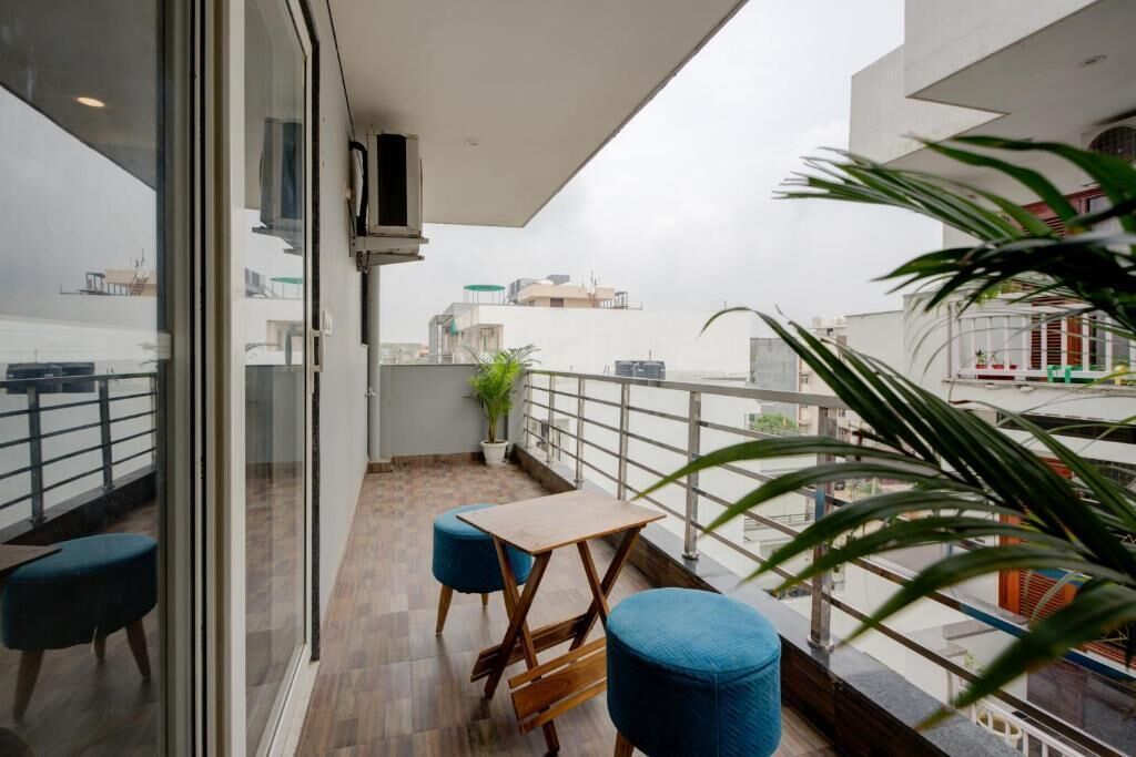 Superior Apartment, Balcony, City View | Terrace/patio
