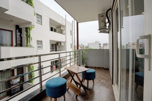 Superior Apartment, Balcony, City View | Balcony view - The Paras Studio Serviced Apartments (Gurugram)