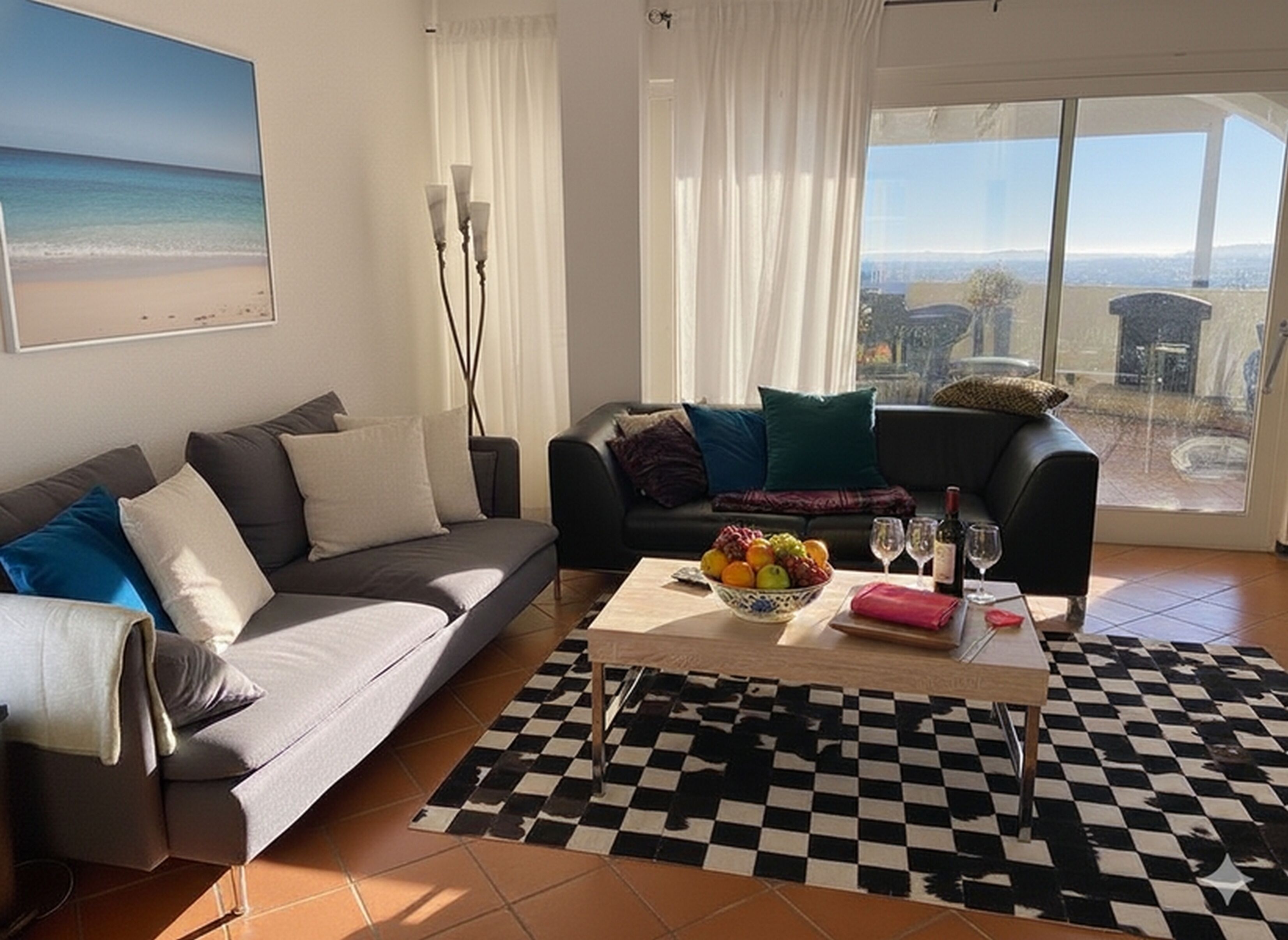 Biệt thự, quang cảnh biển | Khu phòng khách