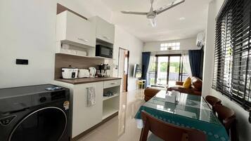 Vila, 2 quartos, acessível, terraço | Parte interna