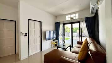 Villa, 2 habitaciones, accesible para personas con discapacidad, terraza | Zona de estar