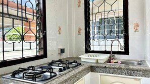 Villa, 2 habitaciones, accesible para personas con discapacidad, terraza | Cocina privada