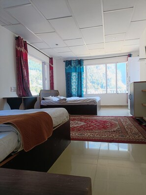 Family Room | Iron/ironing board, free WiFi - Triund View Homestay (Dharamshala)