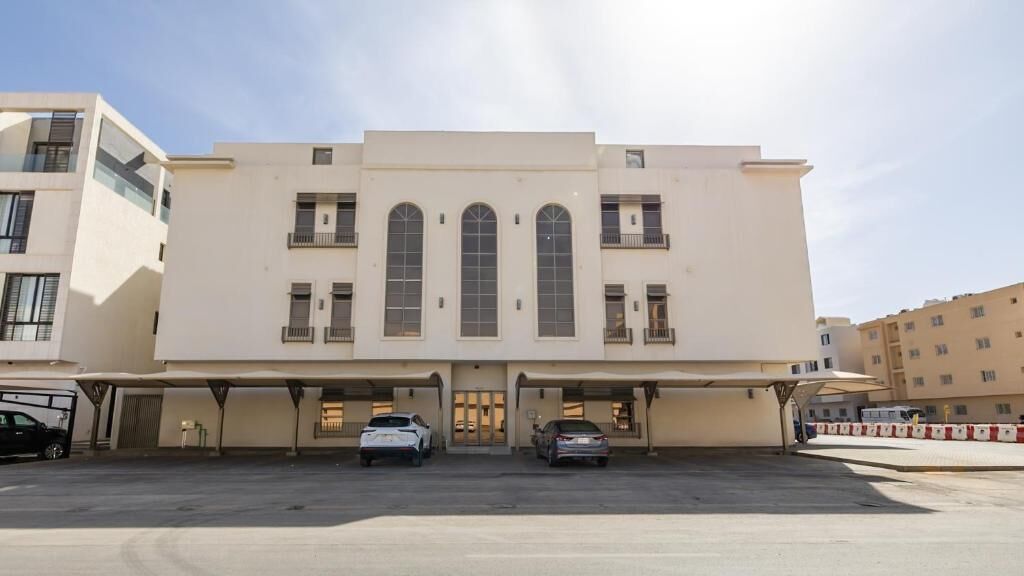 Overnatningsstedets facade