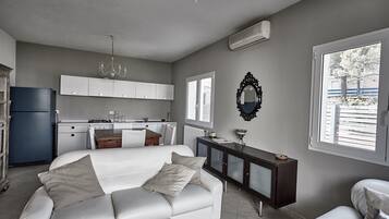 Superior-Apartment, Gartenblick | Eigene Kochnische