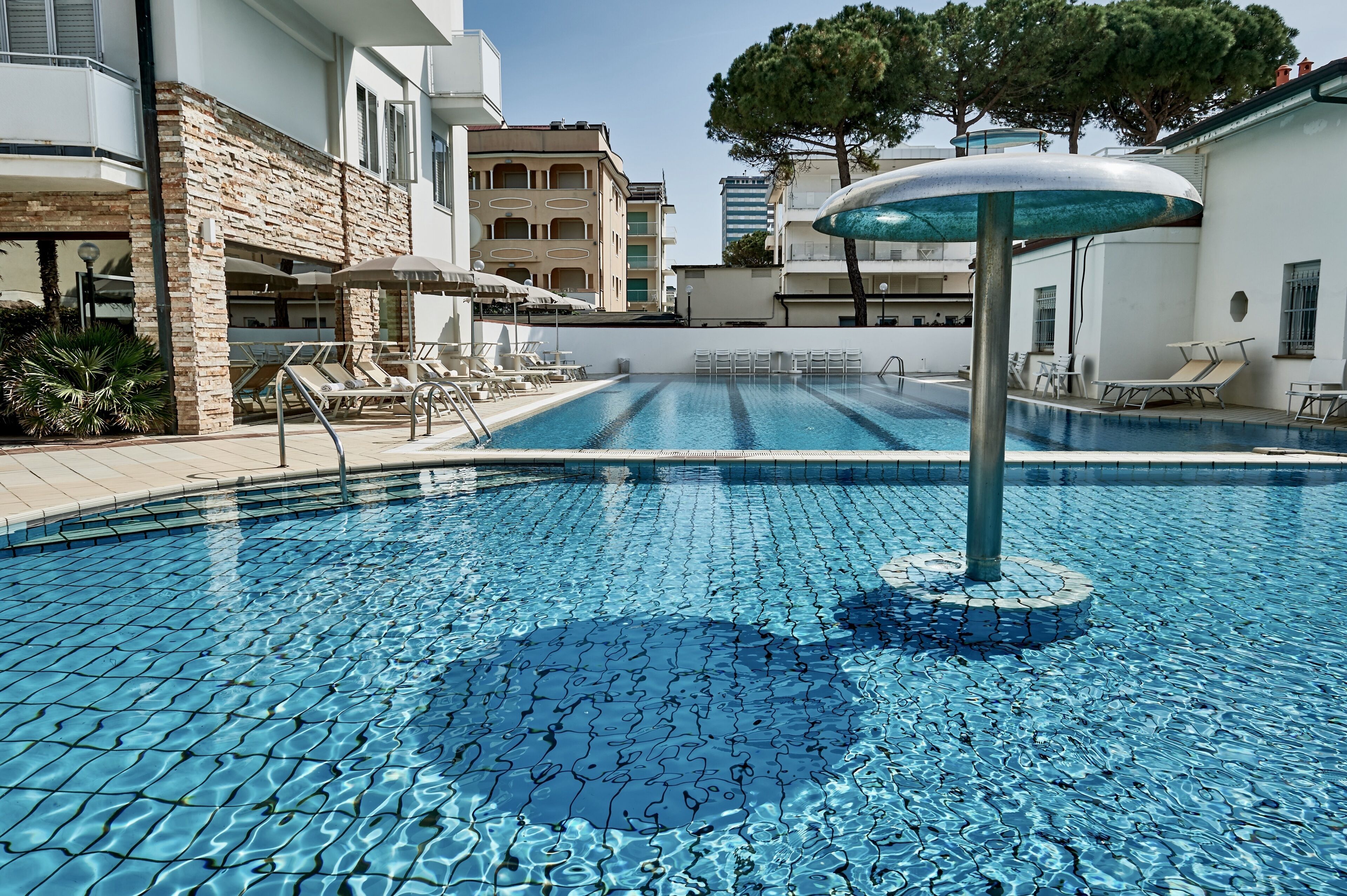 Seasonal outdoor pool