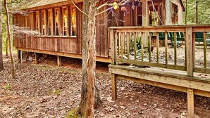 Exterior - Gorgeous Multi-Unit Cabin Rental for Larger Groups Nestled in the Trees for an Unforgettable Getaway in Nature in Ben Wheeler, Texas (Ben Wheeler)