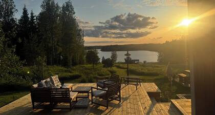 Property directly on the lake - quiet, private incl. sauna