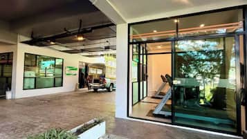 Apartment, 3 Schlafzimmer, barrierefrei, Balkon | Unterkunftsgelände