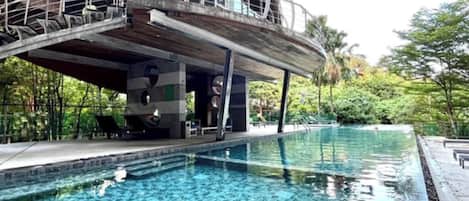 Apartment, 3 Bedrooms, Accessible, Balcony | Pool | Outdoor pool