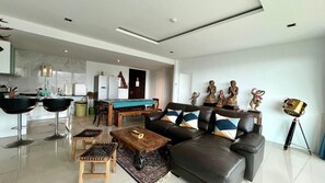 Appartement, 3 slaapkamers, toegankelijk voor mindervaliden, balkon | Woonruimte