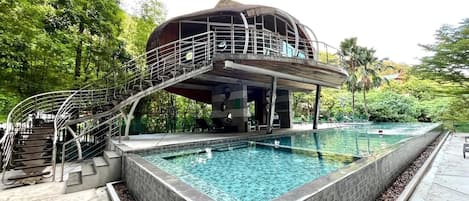 Apartment, 3 Bedrooms, Accessible, Balcony | Pool | Outdoor pool