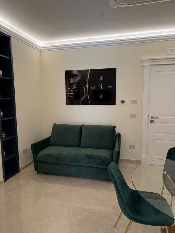 Appartement Supérieur, vue ville | Coin séjour