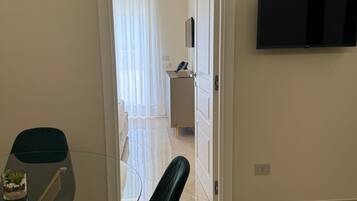 Superior appartement, uitzicht op stad | Woonruimte