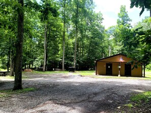 Overnatningsstedets område