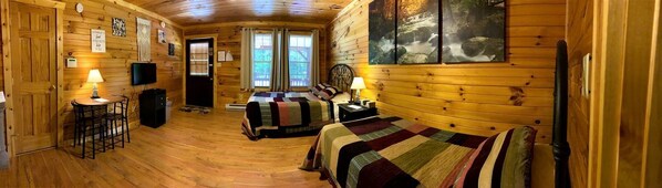 1 غرفة نوم وواي فاي وملاءات أسرّة