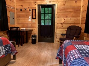 1 bedroom, bed sheets