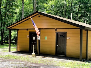 Exterior - Quaint Cabin with Outdoor Grill and Picnic Space in West Virginia (Monterville)